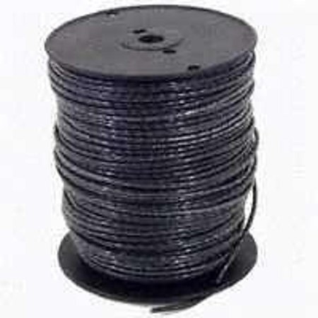 SOUTHWIRE Building Wire, 3 AWG Wire, 1 Conductor, 500 ft L, Copper Conductor, Thermoplastic Insulation 3BK-STRX500